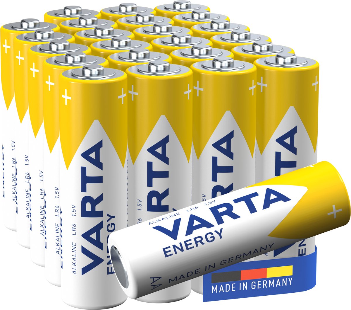 Varta VARTA Energy AA Cube Pack24 AA-batteri Alkali-mangan 1.5 V 24 stk
