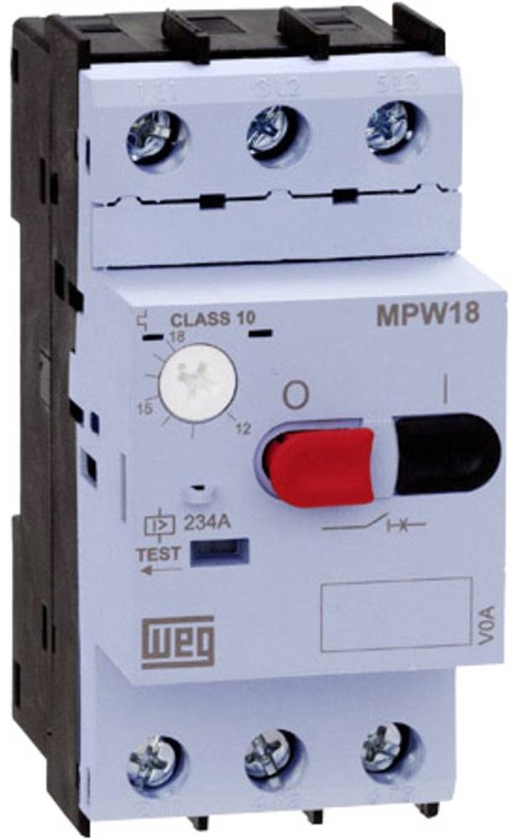 WEG 12429369 MPW18-3-D025 Motorværn indstillelig 2.5 A 1 stk