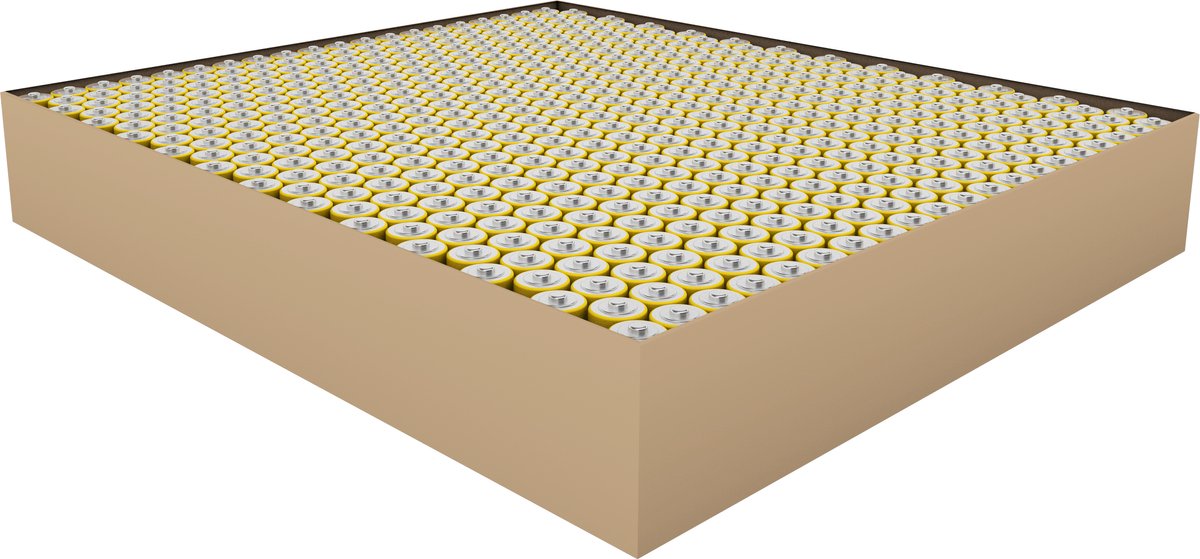 AA-batteri Varta Varta Cons.Varta Alkali-mangan 2900 mAh 1.5 V 500 stk