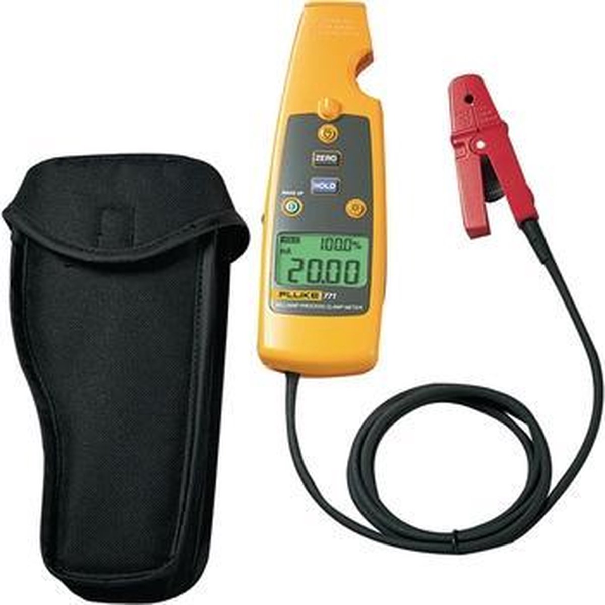 Fluke 2646347 Strømtang , Hånd-multimeter digital Proces-strømudledning CAT II 300 V Visning (counts): 1200