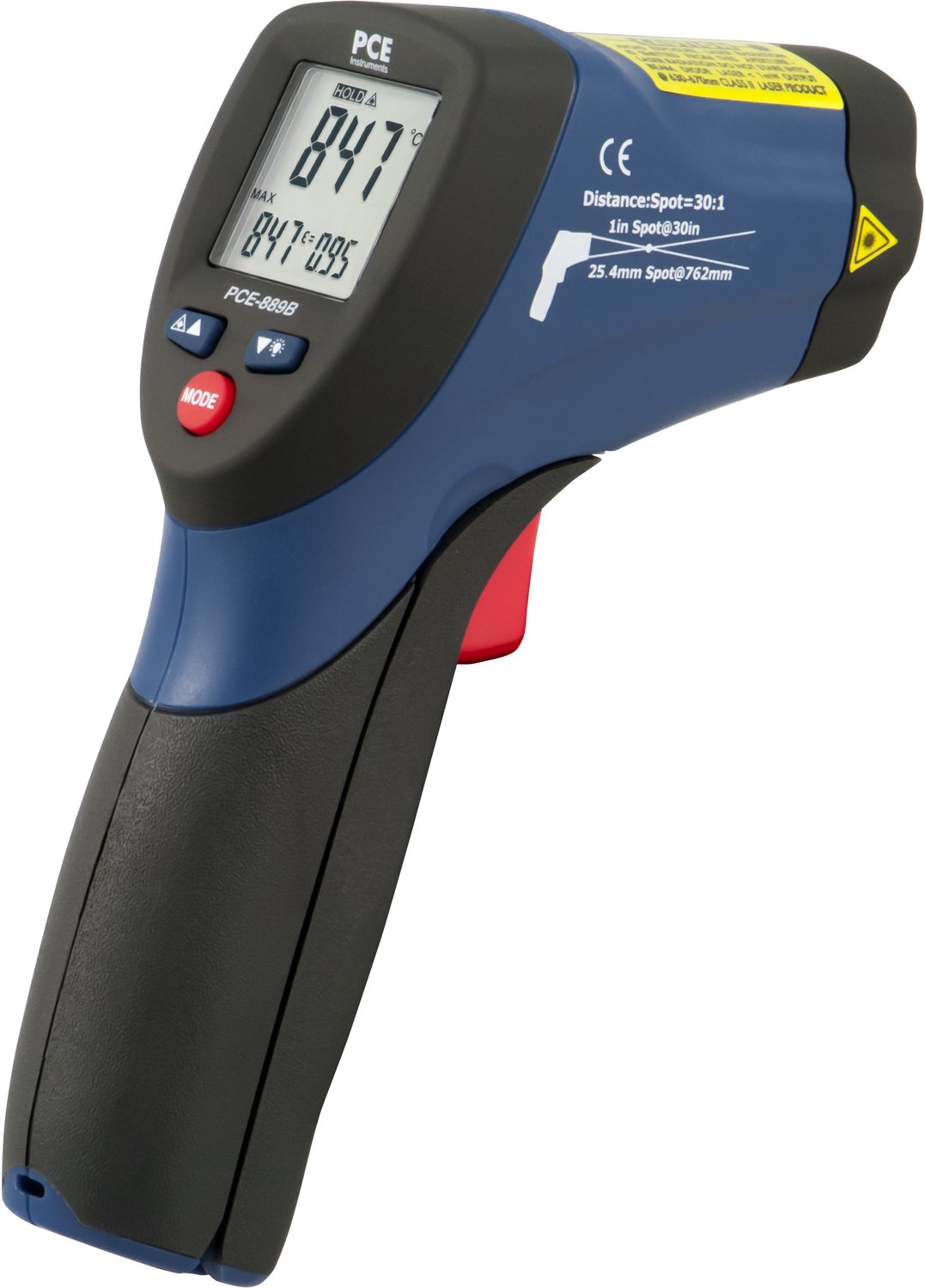 PCE Instruments PCE-889B Infrarødt termometer Optik (termometer) 30:1 -50 - 1000 °C Pyrometer