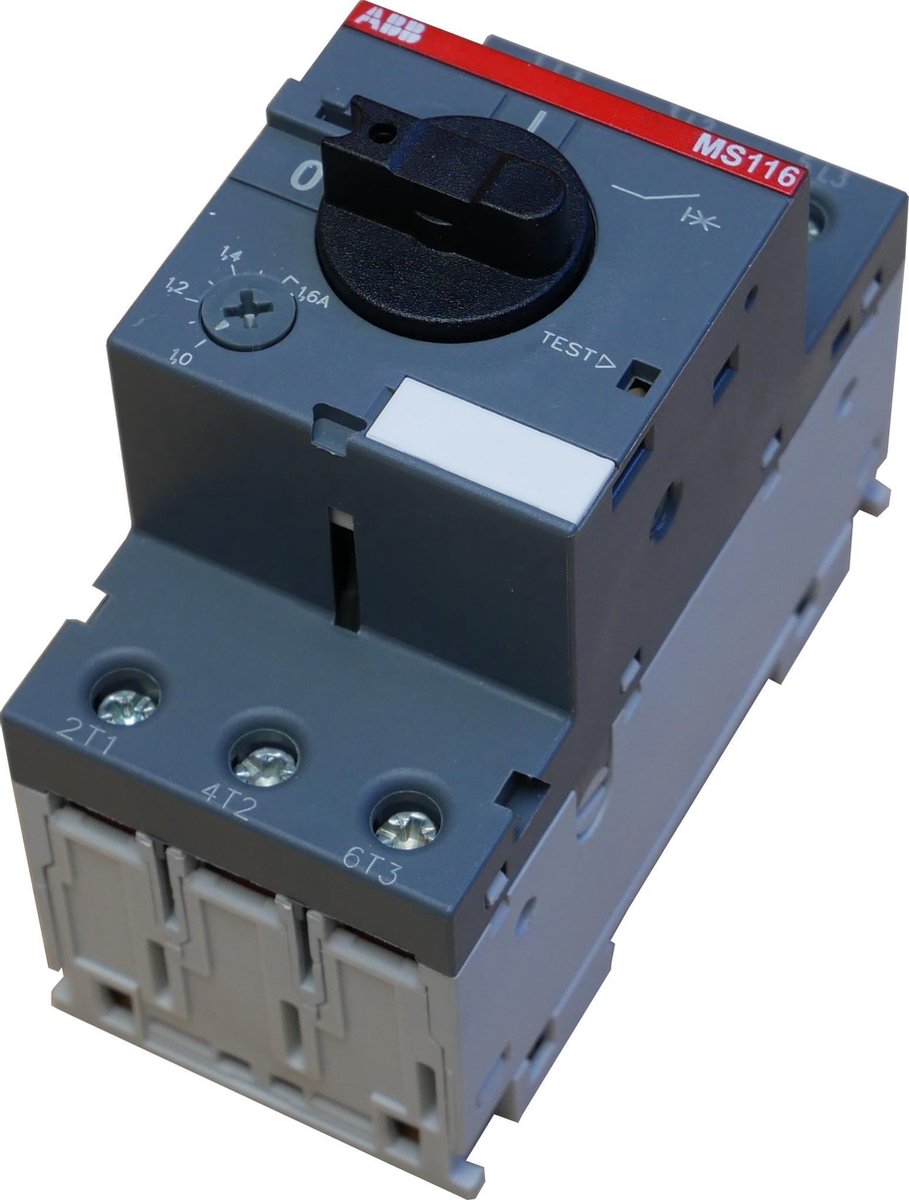 ABB 1SAM 250 000 R1006 MS 116-1,6 Motorværn indstillelig 690 V/AC 1.6 A 1 stk