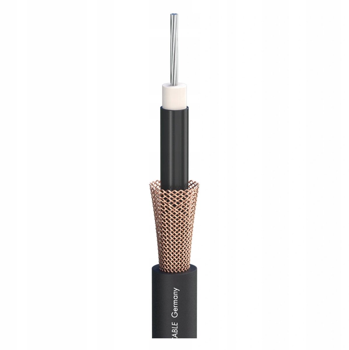 Sommer Cable 300-0091 Instrumentkabel 1 x 0.38 mm² Sort Metervare