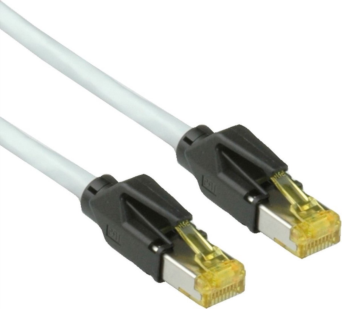 Draka Comteq TM31 patch Cat6 0,5 m - 0,5 m - Cat6a - RJ-45 - RJ-45 - grå