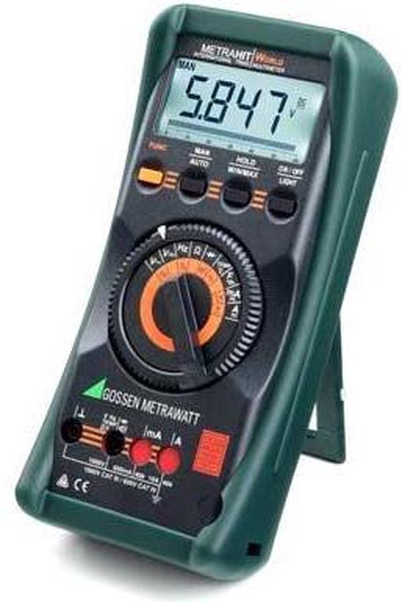 Gossen Metrawatt METRAHIT World Digital Multimeter 6000 counts CAT IV 600V