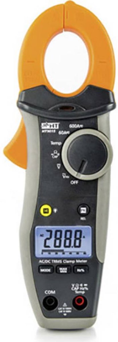 HT Instruments 1009015 Strømtang digital med skærmbaggrundsbelysning CAT III 1000 V, CAT IV 600 V Visning (counts): 6000