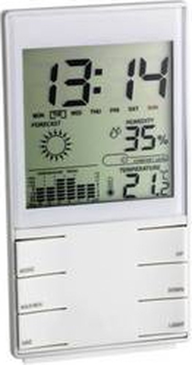 TFA Dostmann TFA - Wetterstation - weiß 35.1102.02 Digital vejrstation