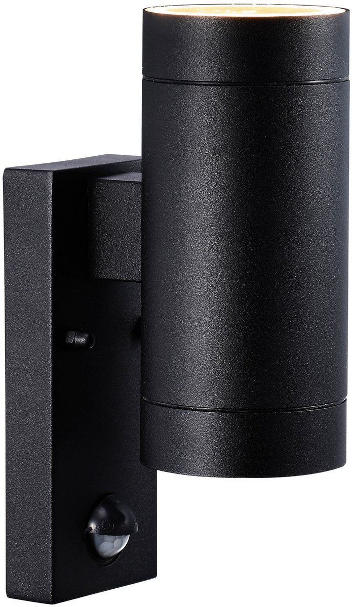 Nordlux Tin Maxi 21519103 Udendørs vægbelysning Glødepære GU10 Sort