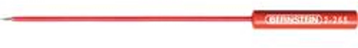 BERNSTEIN Tools for Electronics 2-265-1 Probe 2-265-1 Tilslutning 4 mm CAT I Rød 1 stk