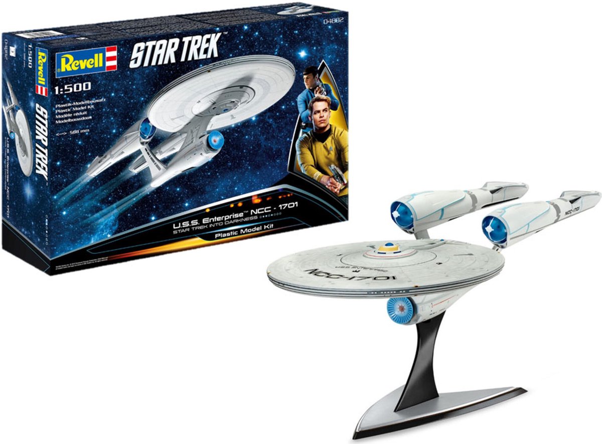 Revell 04882 U.S.S. Enterprise NCC-1701 Into Darkness Science Fiction byggesæt 1:500