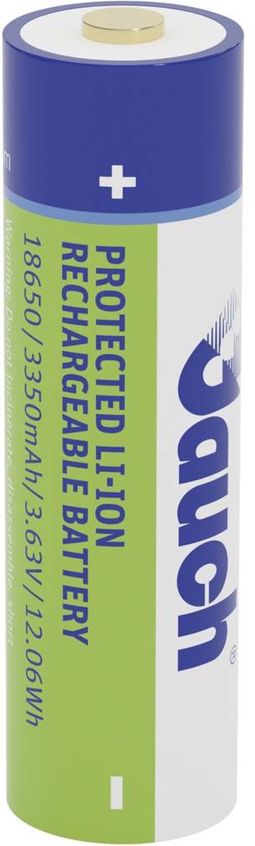 Jauch Quartz LI18650JL Protected Special-batteri 18650 Litium 3.6 V 3350 mAh 1 stk