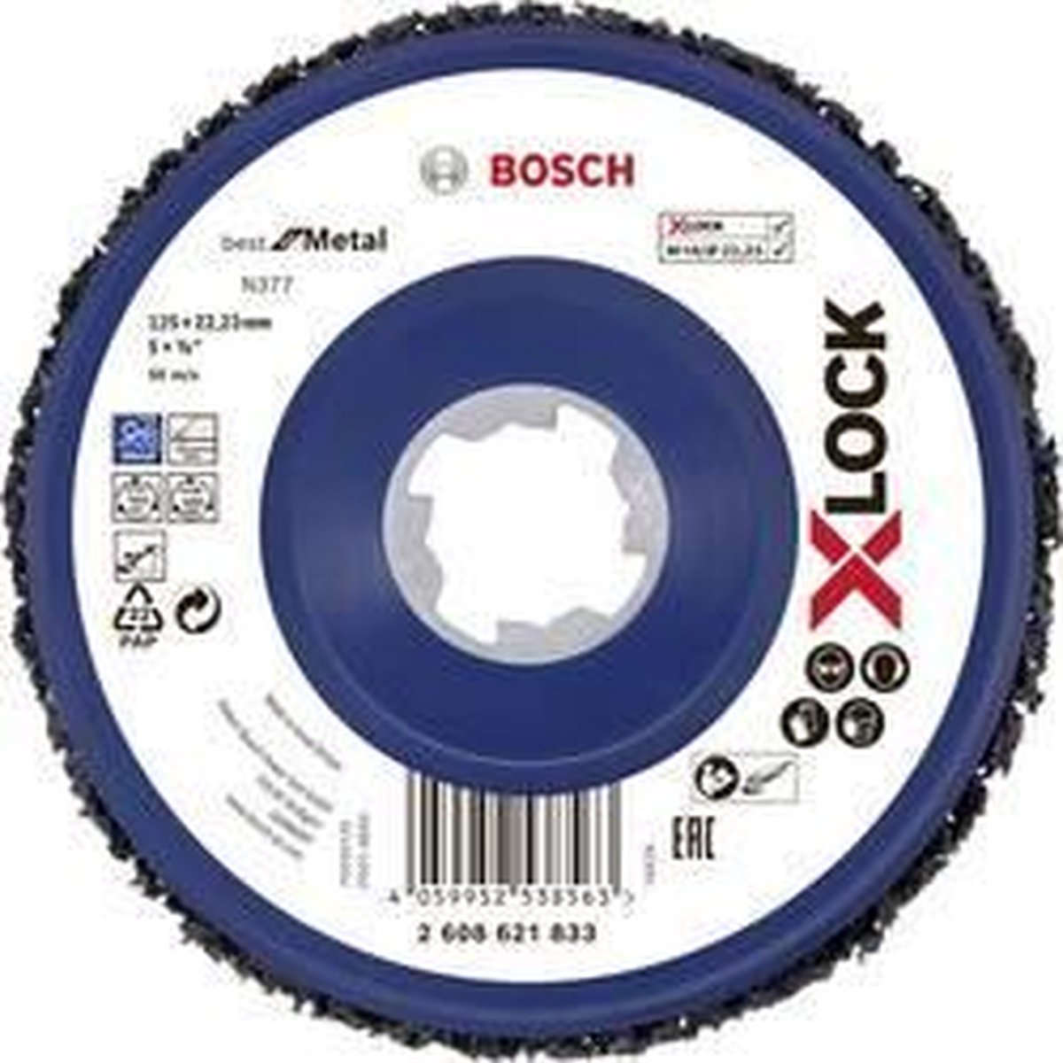 Bosch Accessories 2608621833 Poleringsskive Diameter 125 mm 1 stk