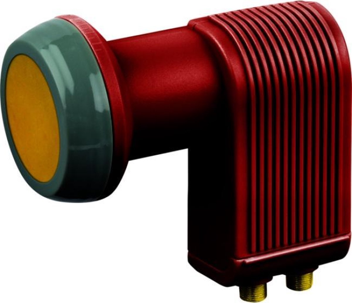 Schwaiger SPS6914R531 Twin-LNB Deltagerantal: 2 Feedoptagelse: 40 mm Vejrbestandig Teglrød