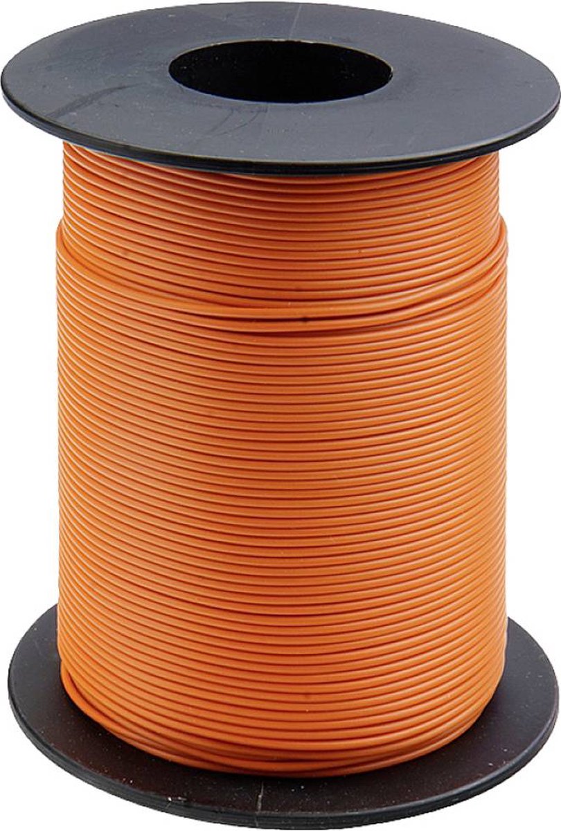 Donau Elektronik 125-S25-7 Tråd 1 x 0.25 mm² Orange 25 m