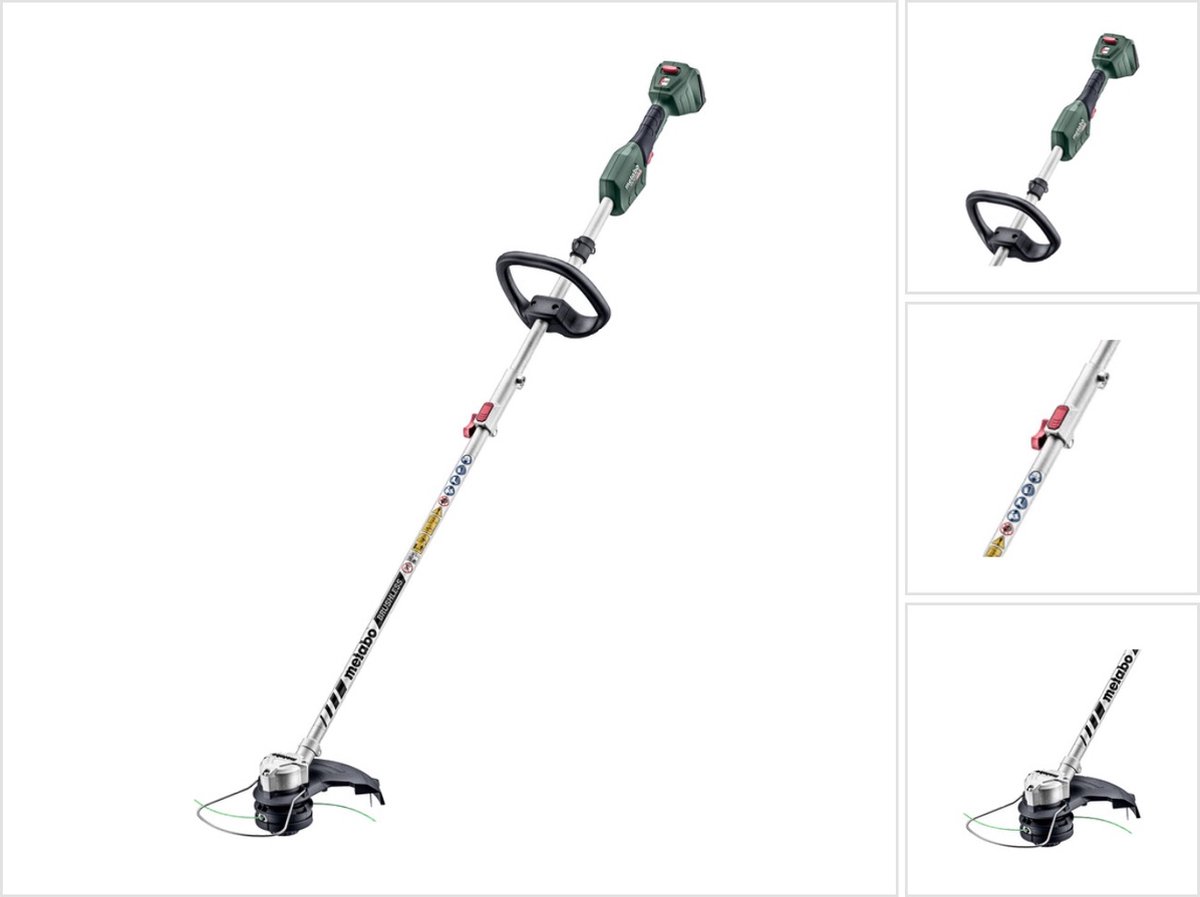 Metabo RTD 18 LTX BL 30 Batteridrevet Græstrimmer uden batteri, D-greb 18 V Skærebredde (max.): 300 mm