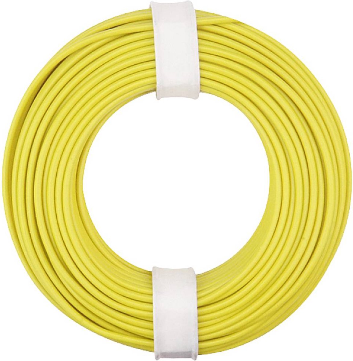 Donau Elektronik 150-013 Tråd 1 x 0.50 mm² Gul 10 m