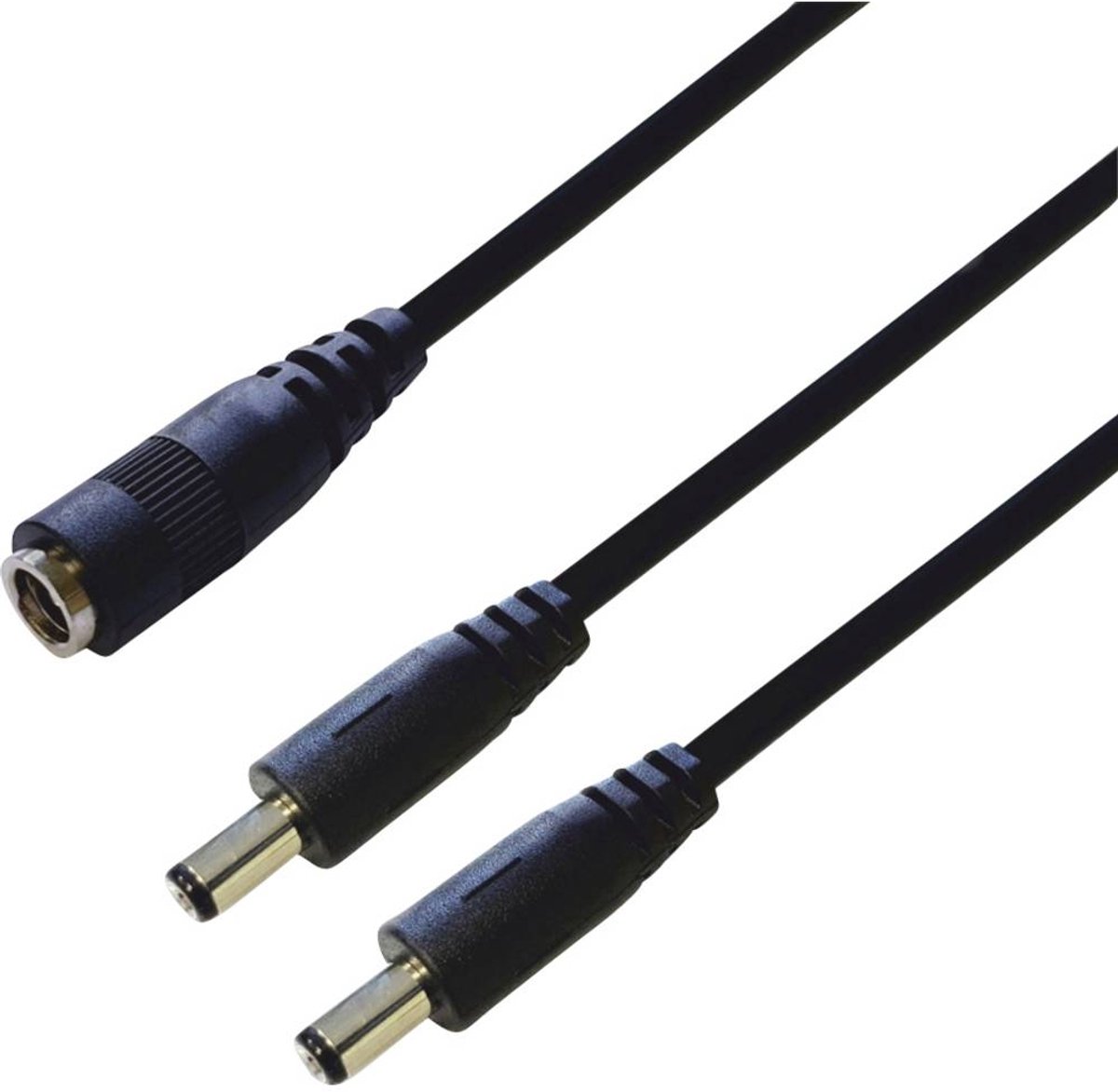 BKL Electronic DC-fordeler Lavspændingsstik - DC-kobling 5.5 mm 2.5 mm 0.30 m 1 stk Single