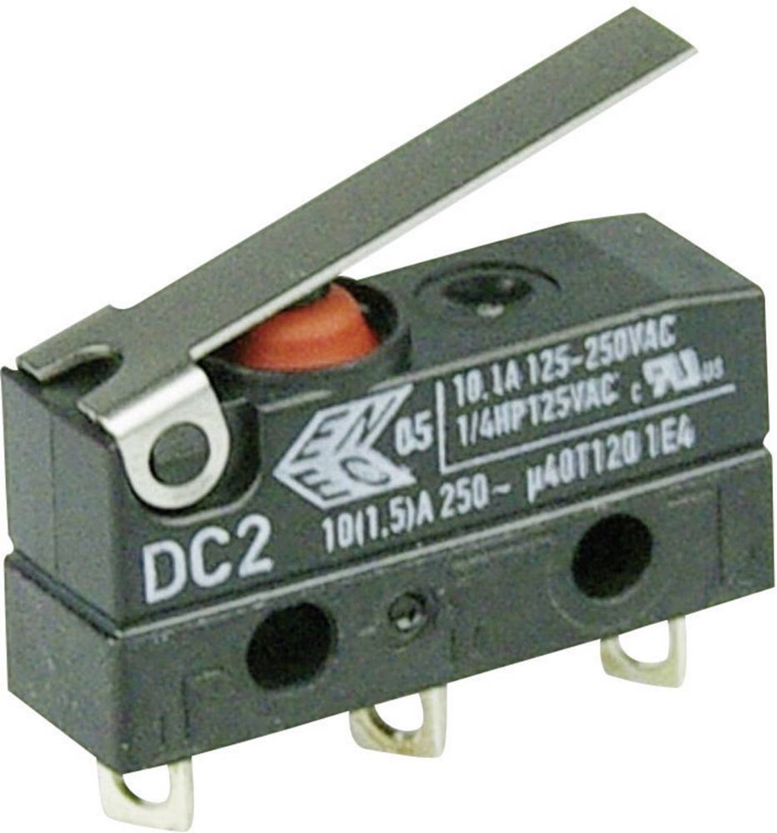 ZF DC2C-A1LB Mikrokontakt DC2C-A1LB 250 V/AC 10 A 1 x On/(On) IP67 Tastende 1 stk