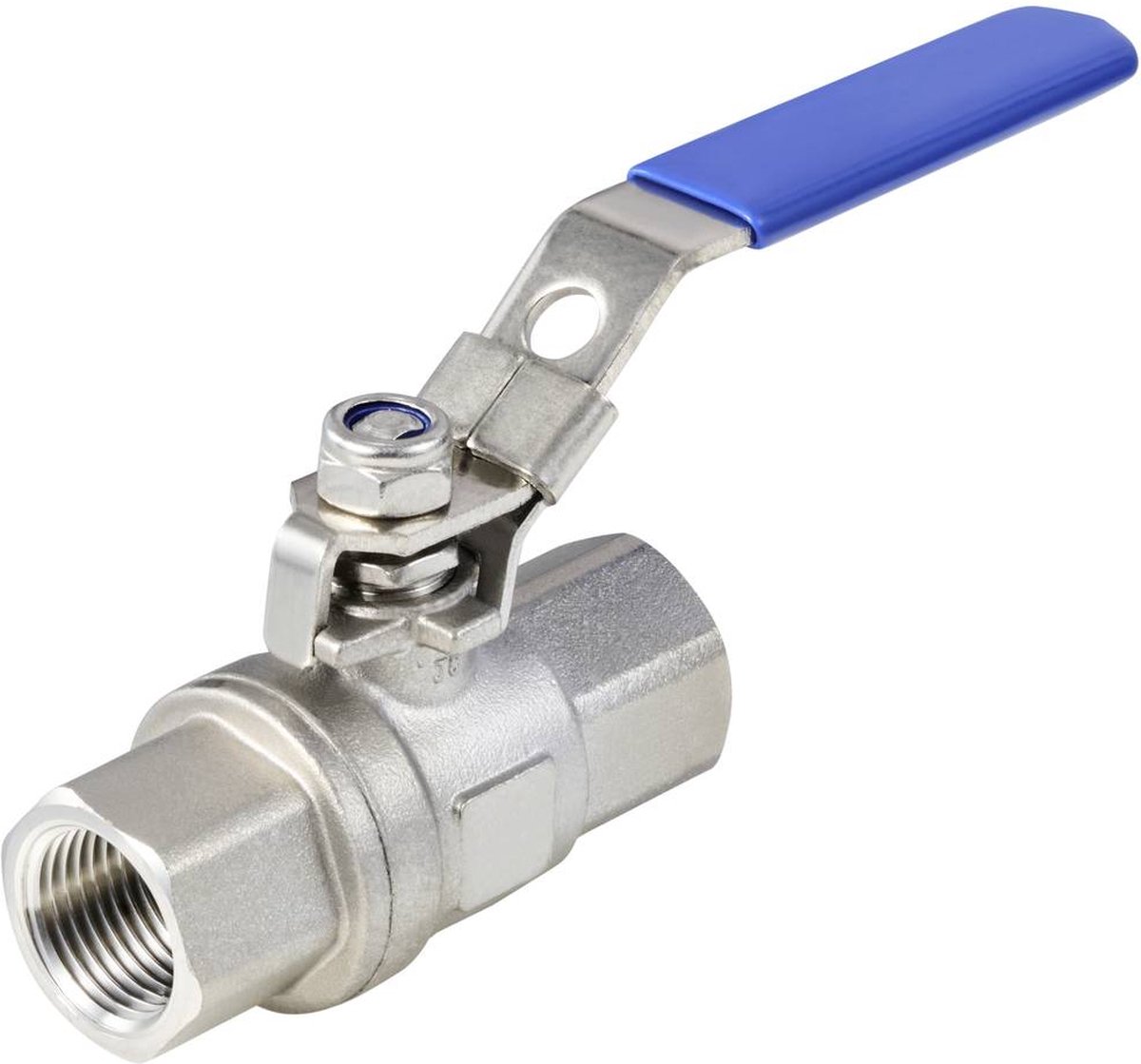 TRU COMPONENTS TC-2PC-DN15-316 TC-12770348 Standard-kugleventil Indvendigt gevind: G1/2 64 bar (max) 1 stk