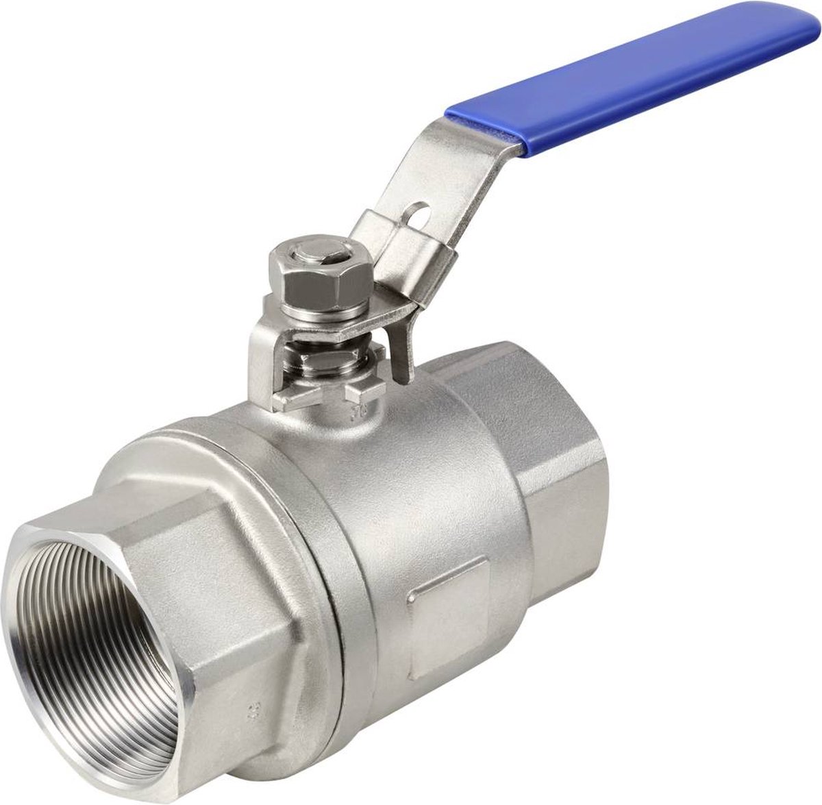TRU COMPONENTS TC-2PC-DN50-316 TC-12770368 Standard-kugleventil Indvendigt gevind: G2 64 bar (max) 1 stk