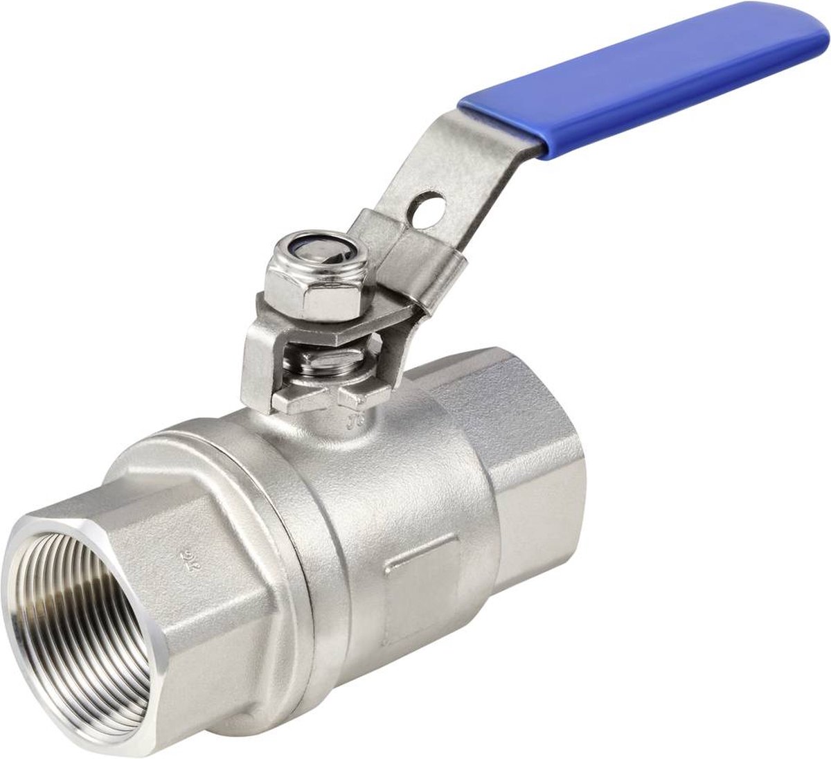 TRU COMPONENTS TC-2PC-DN32-316 TC-12770360 Standard-kugleventil Indvendigt gevind: G1 1/4 64 bar (max) 1 stk