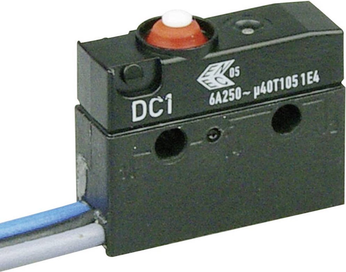ZF DC1C-C3AA Mikrokontakt DC1C-C3AA 250 V/AC 6 A 1 x On/(On) IP67 Tastende 1 stk