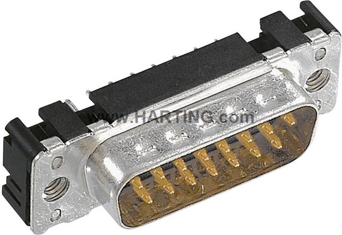 HARTING 09653617712 09653617712 D-SUB-stiftliste 180 ° Poltal: 25 Lodning 1 stk