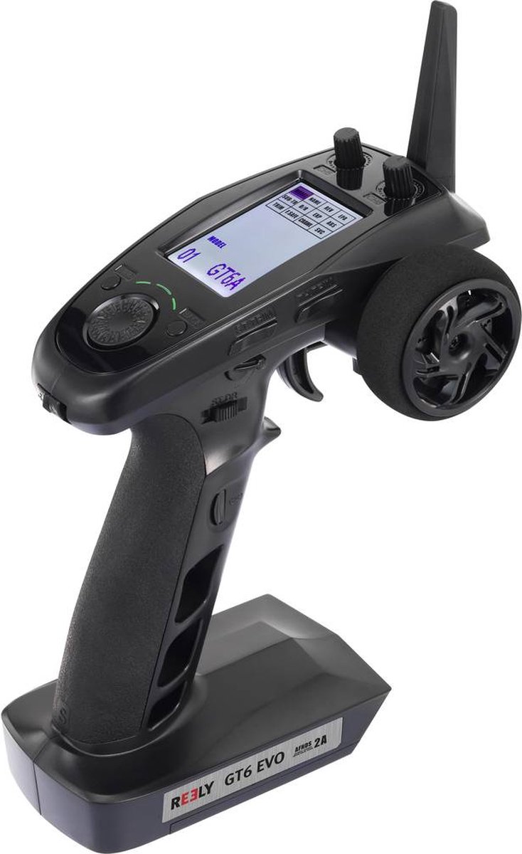 Reely GT6 EVO Pistolgreb-fjernstyring 2,4 GHz Antal kanaler: 6 Inkl. modtager
