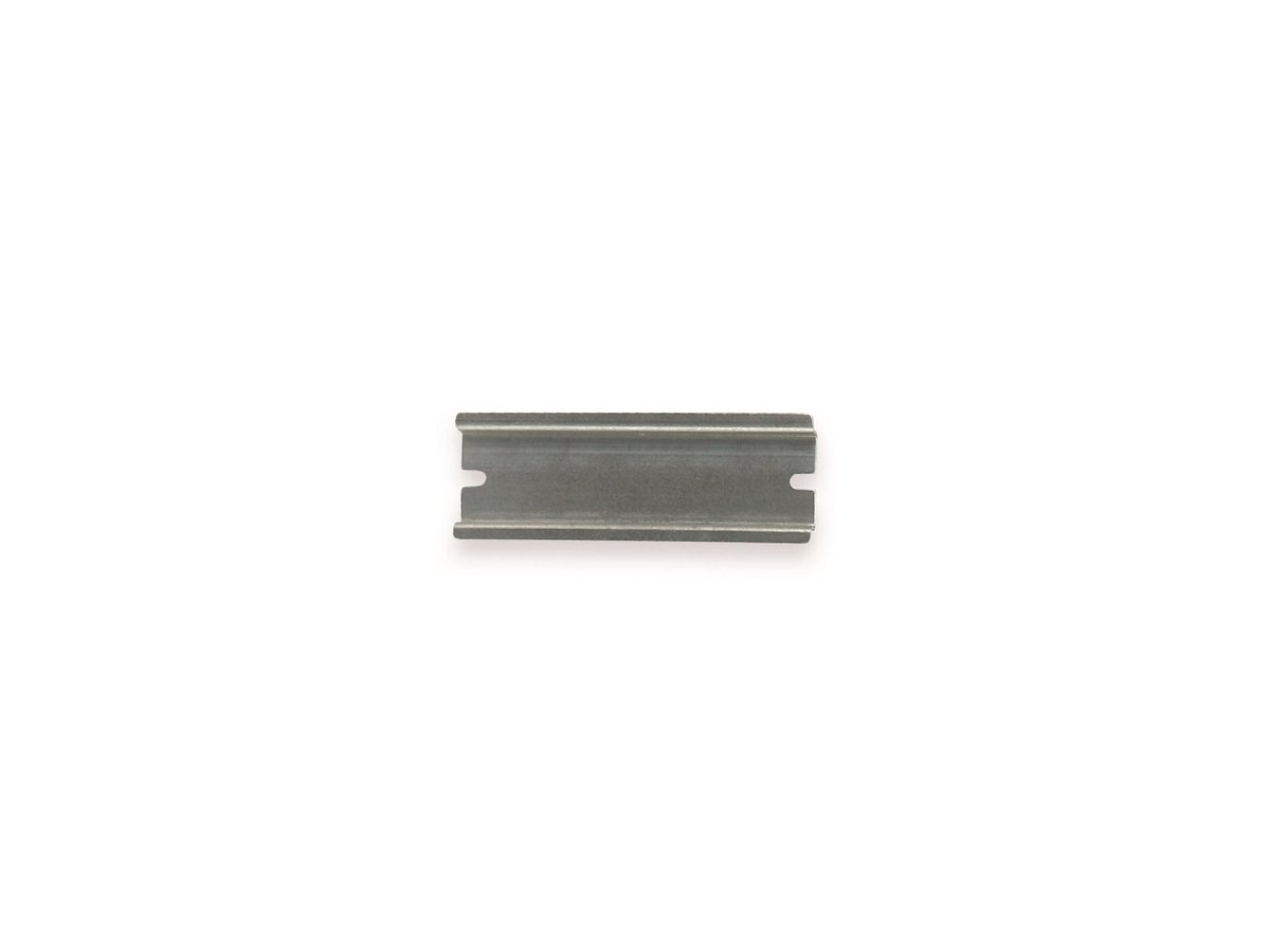 Fibox MIV 10 5514082 DIN-skinne Ikke perforeret Stålplade 100 mm 1 stk