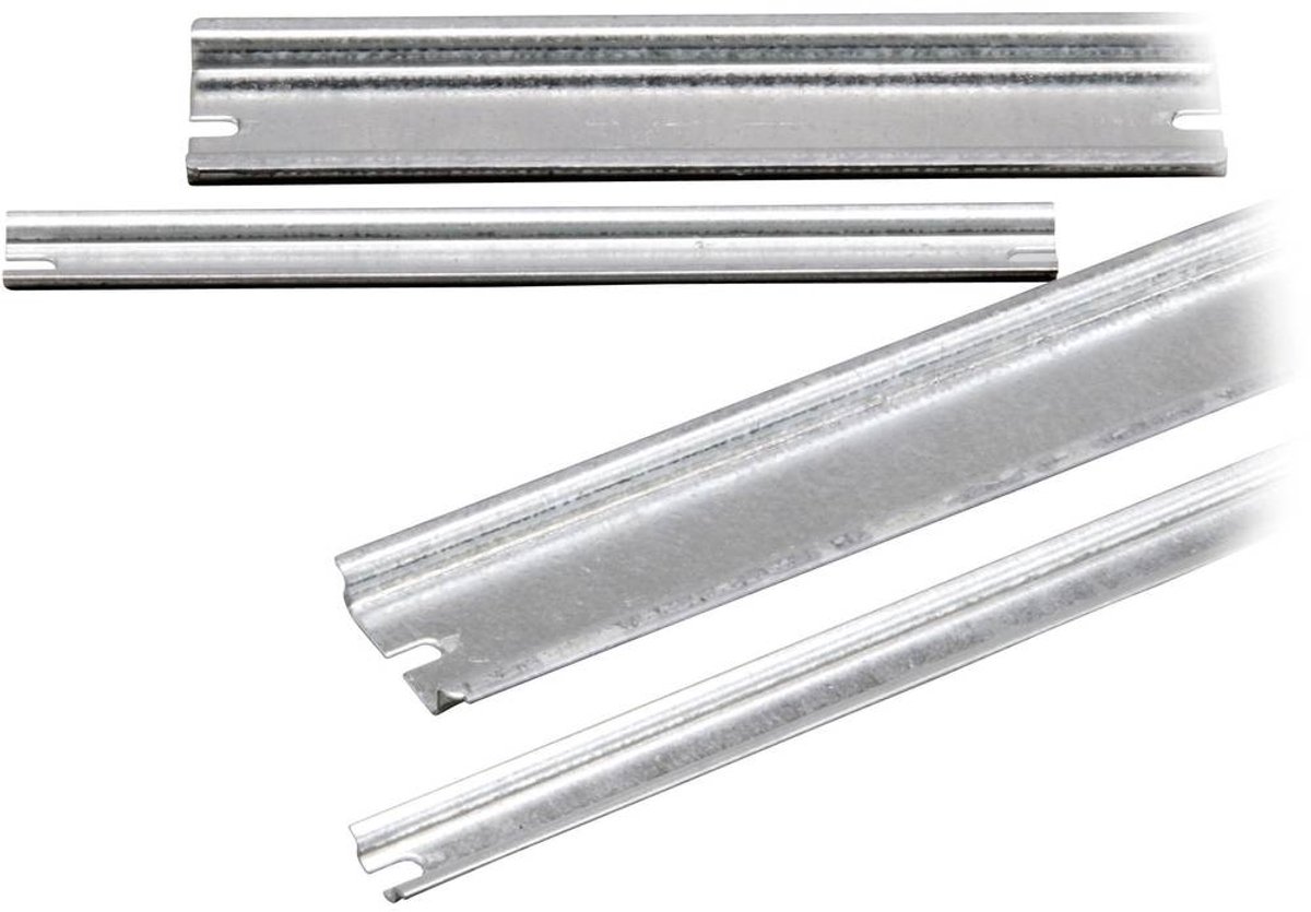 Fibox DR 210 5518027 DIN-skinne Ikke perforeret Stålplade 210 mm 1 stk