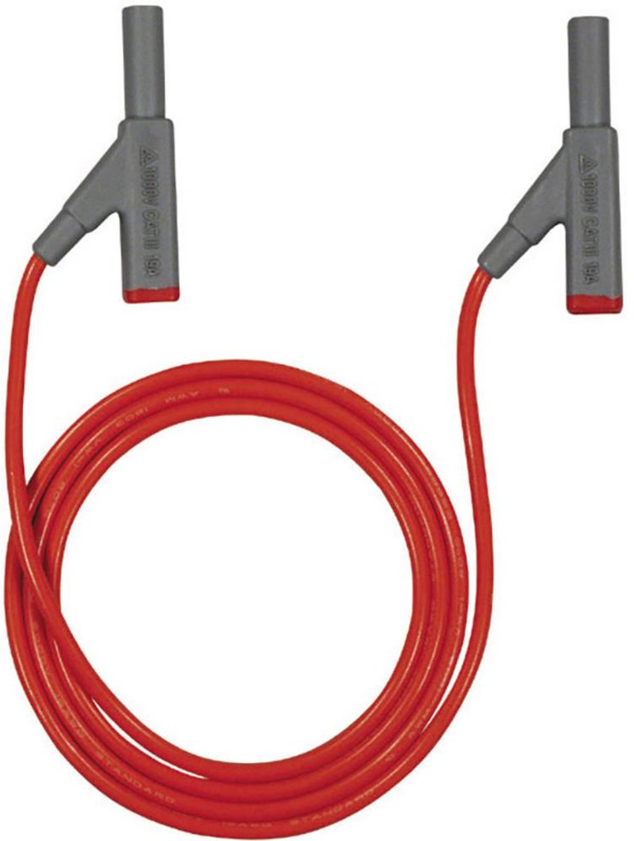Beha Amprobe 307112 Sikkerhedsprøveledning 4 mm-stik 4 mm-stik 2.00 m Rød 1 stk