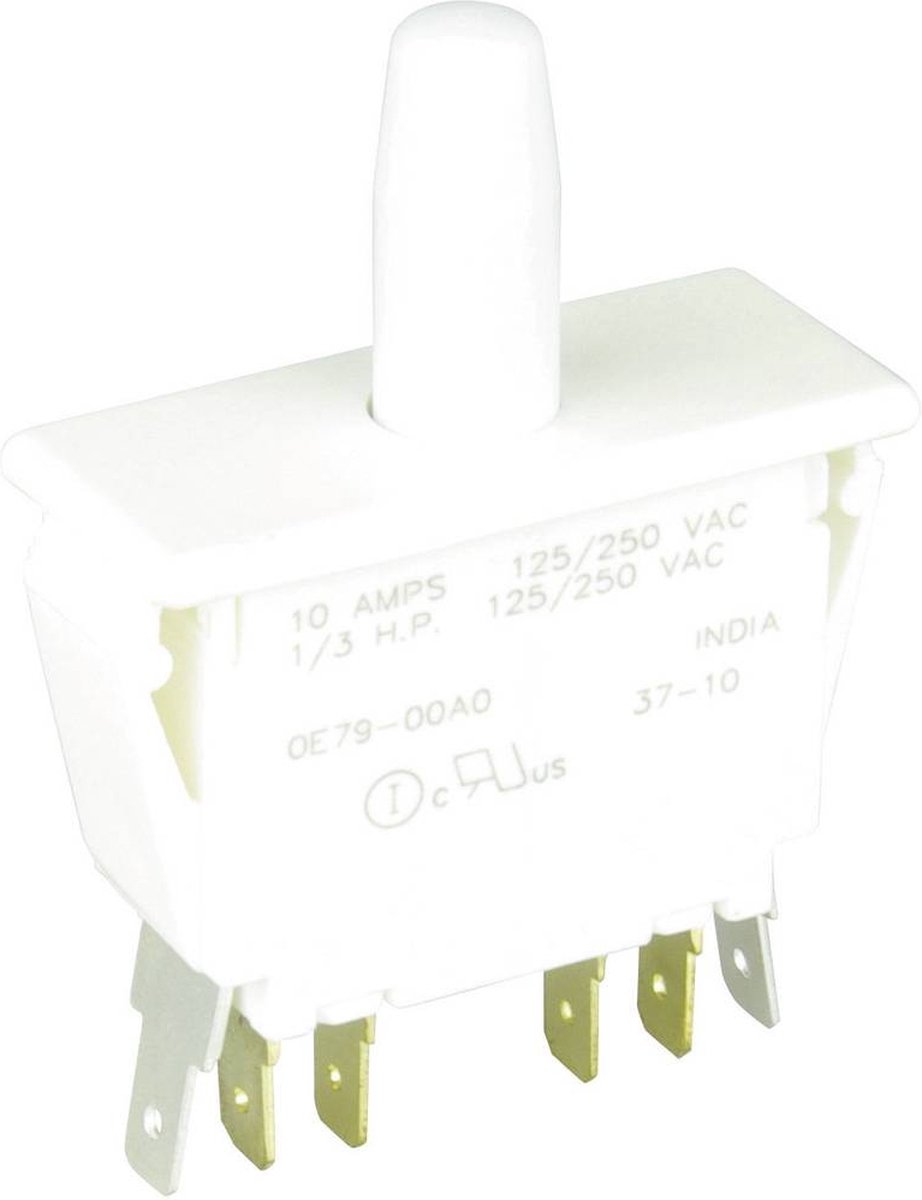ZF E79-00A E79-00A Trykknap 250 V/AC 10 A 2 x On/(On) Tastende 1 stk