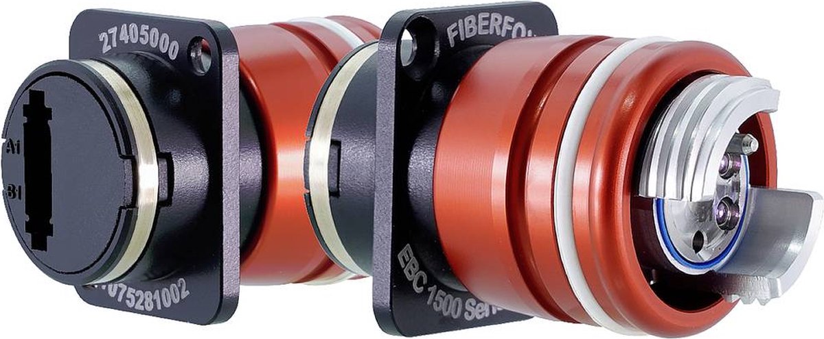 Neutrik LWL-stikforbinder, tilbehør NO4M4DW-FX Gennemgangsadapter