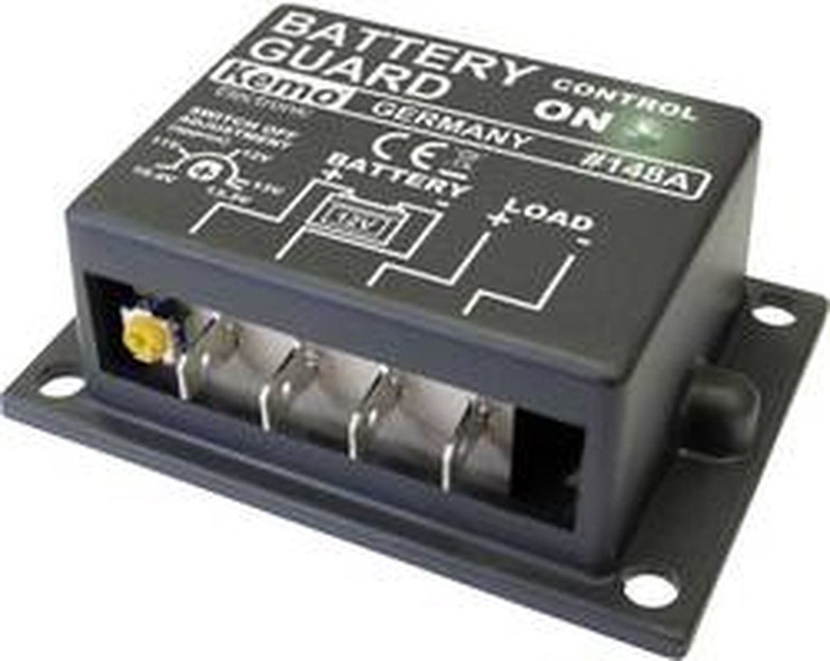 Kemo M148A Batteriovervågning Afladningsbeskyttelse 12 V/DC