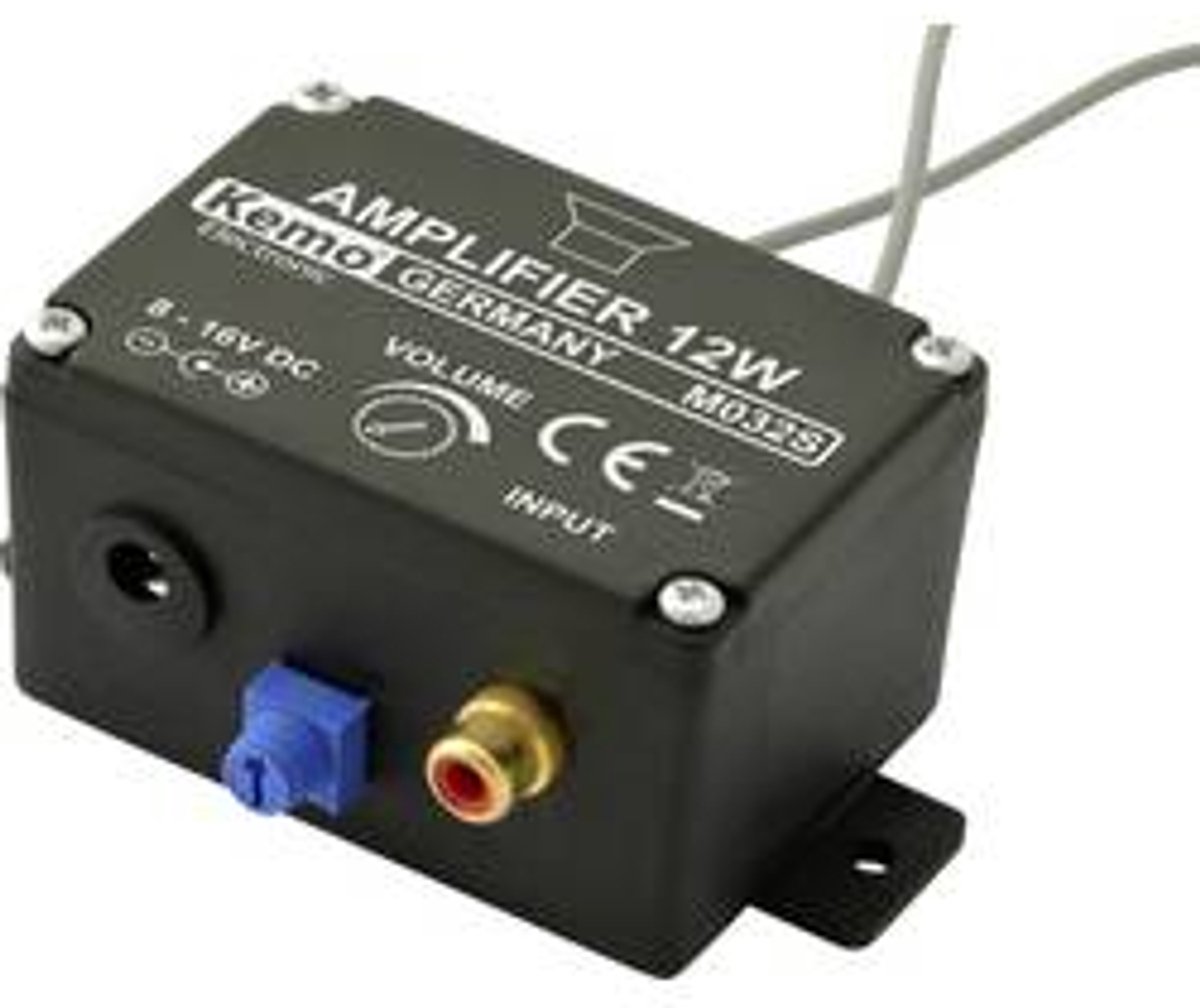 Kemo M032S Mono-forstærker Byggemodul 6 V/DC, 9 V/DC, 12 V/DC, 16 V/DC 12 W 4 Ω