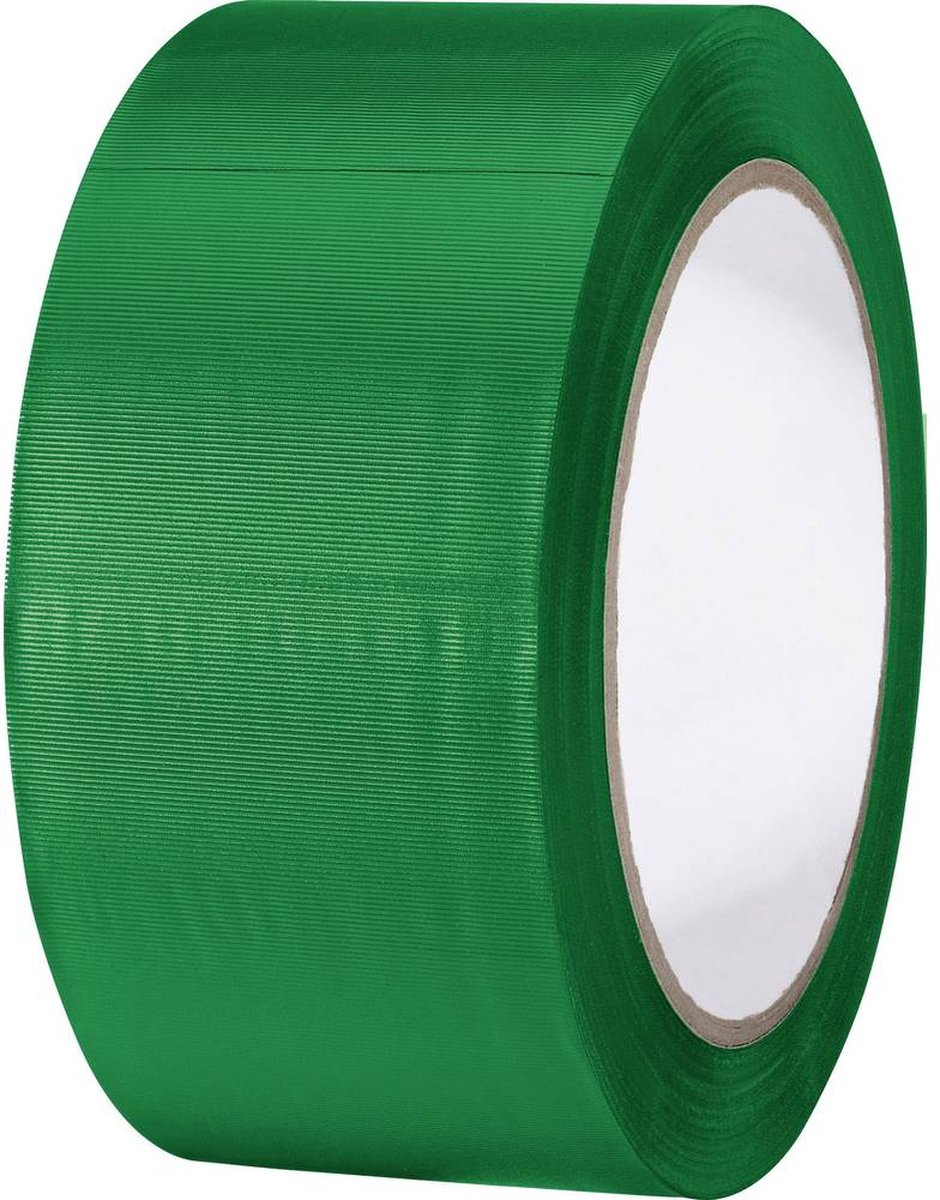 TOOLCRAFT 832450Ü-C 832450Ü-C Pvc-tape Grøn (L x B) 33 m x 50 mm 1 stk