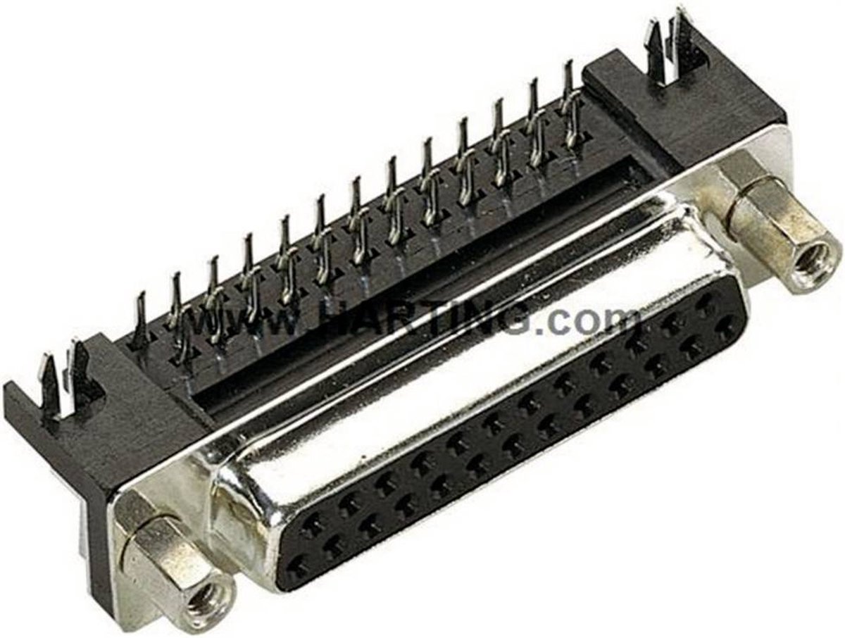 HARTING 09681535612 D-SUB-stiftliste 90 ° Poltal: 9 Lodning 1 stk