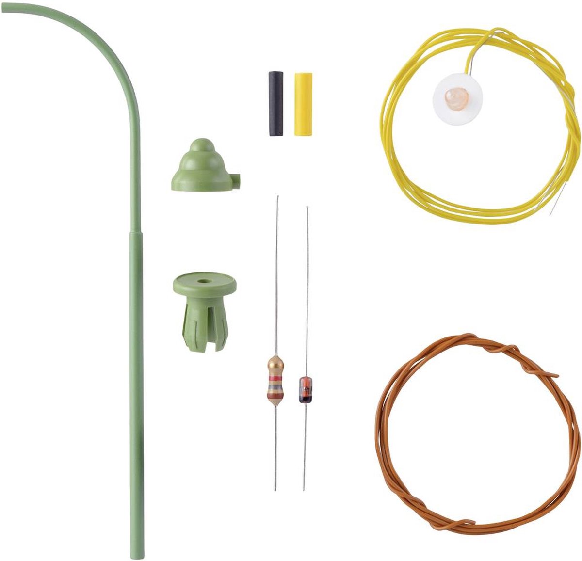 Viessmann Modelltechnik H0 Gaslampe enkel Byggesæt 6729 1 stk