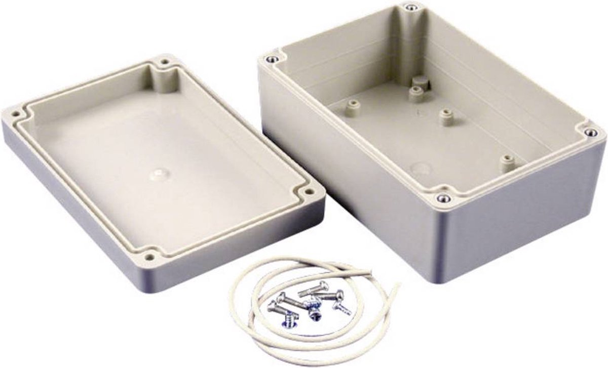 Hammond Electronics RP1385 Universalkabinet 186 x 146 x 110 ABS Lysegrå 1 stk