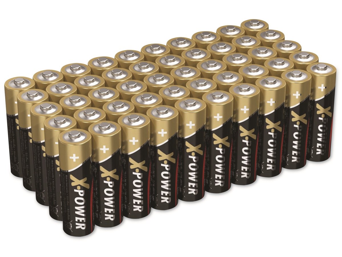 Ansmann AAA-batteri X-Power Alkali-mangan 1.5 V 50 stk