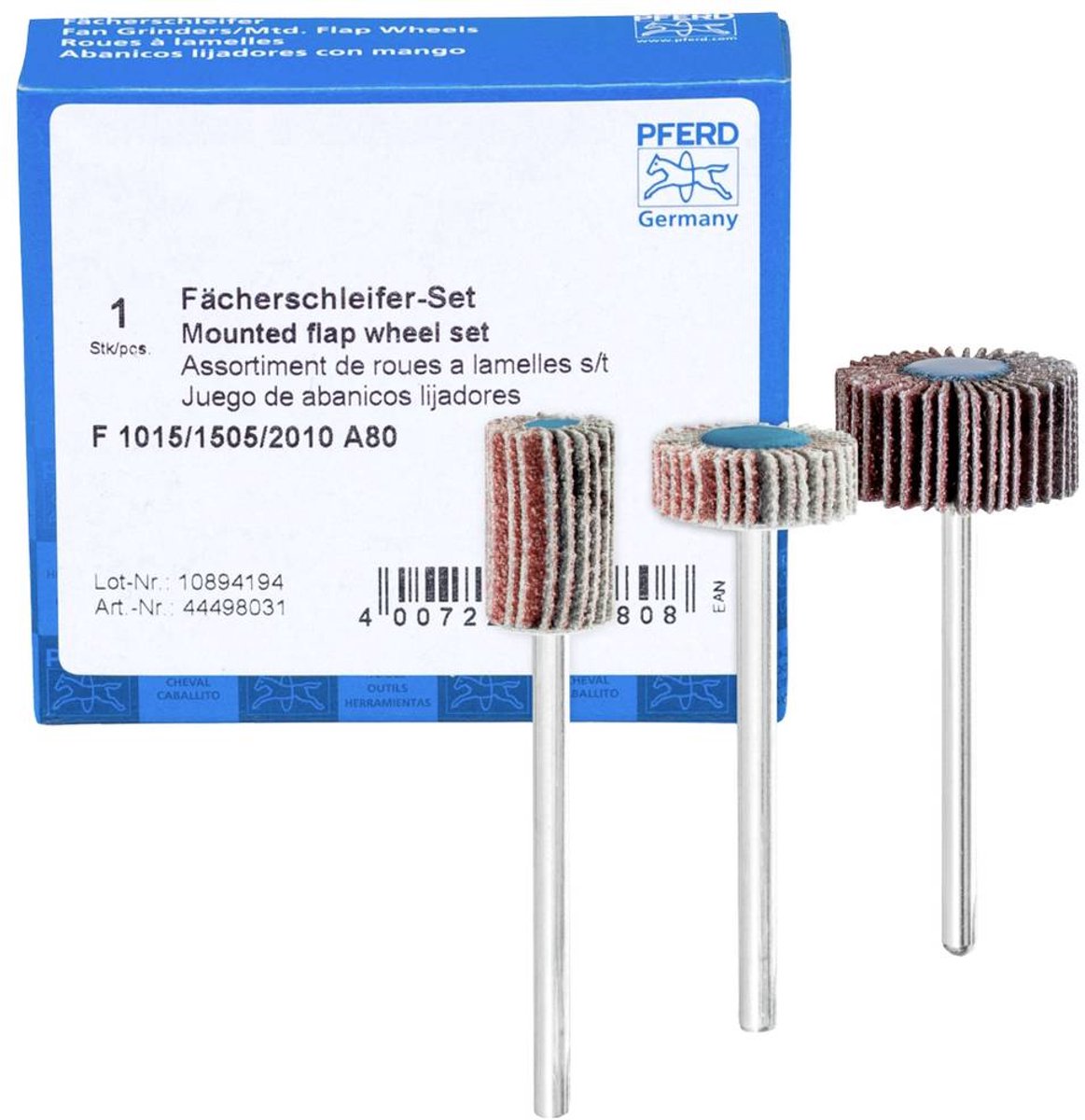PFERD TOOLS 44498031 Lamelsliber 1 Set