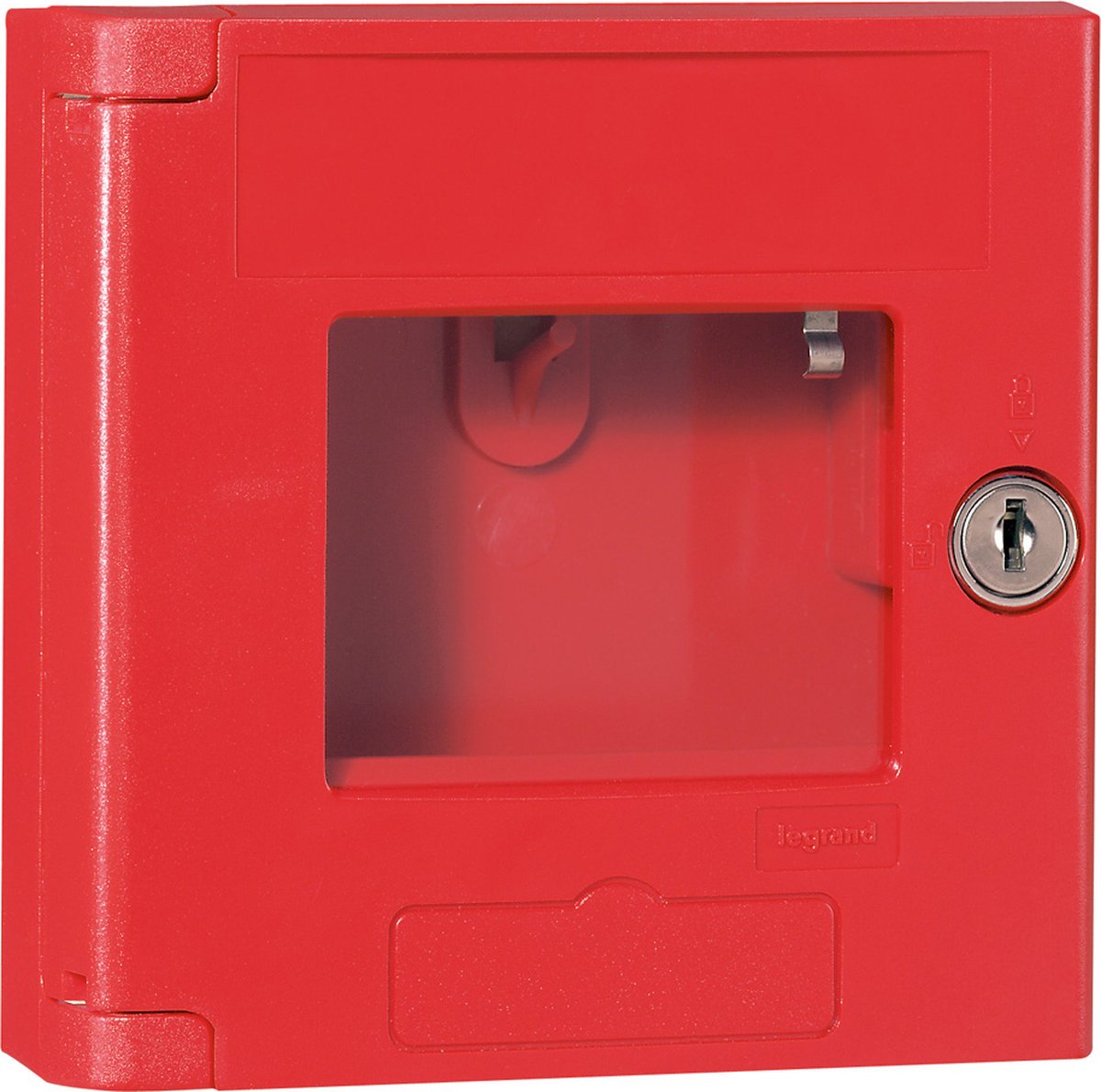 Legrand 038054 Nøglekasse 125 x 125 x 45 Plastic Rød 1 stk Piece