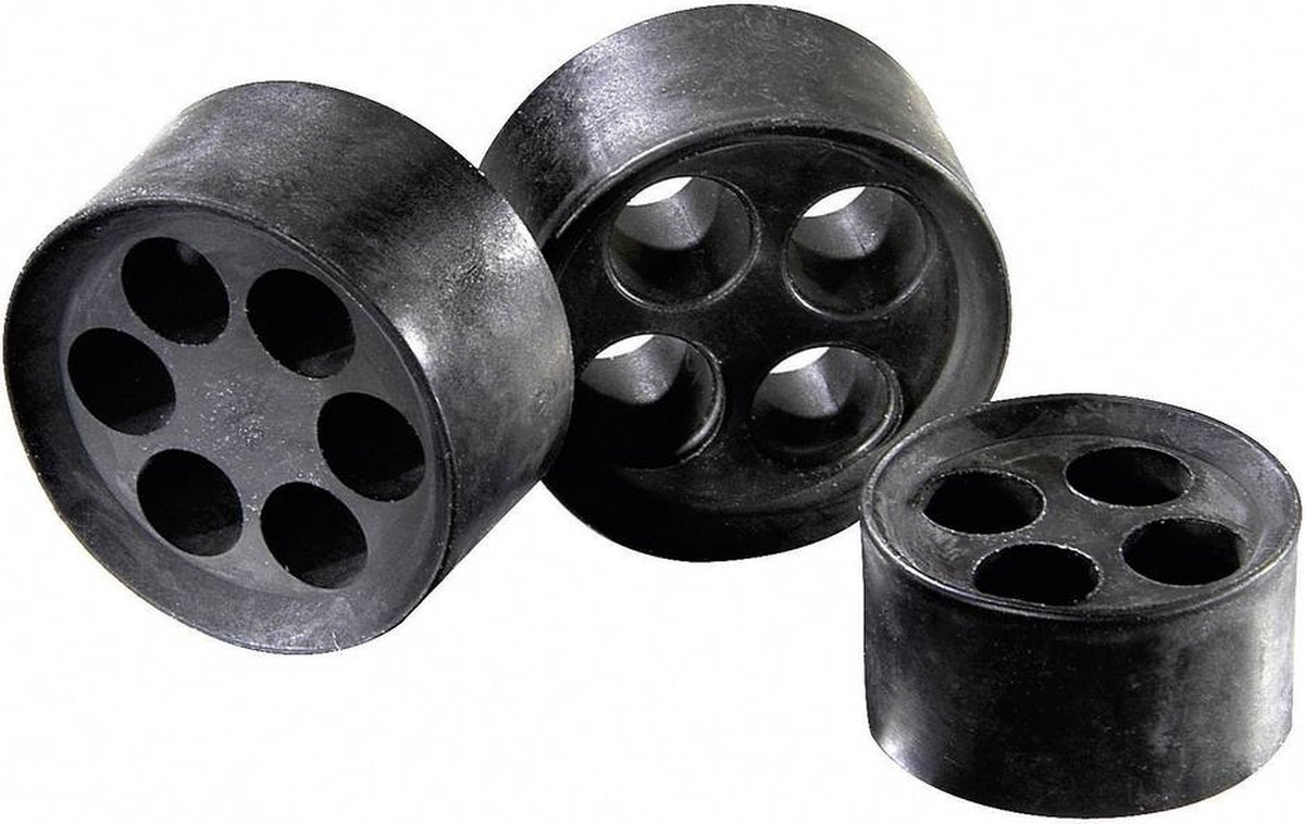 Wiska 10101201 MFD 63/03/065 M63 3 x 5 - 6.5 mm Elastomer Sort 1 stk