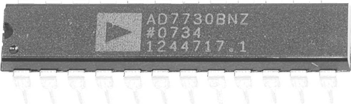 Analog Devices AD7710ANZ Opsætning af datalogning-IC - Analog-digital-omformer (ADC) Tube