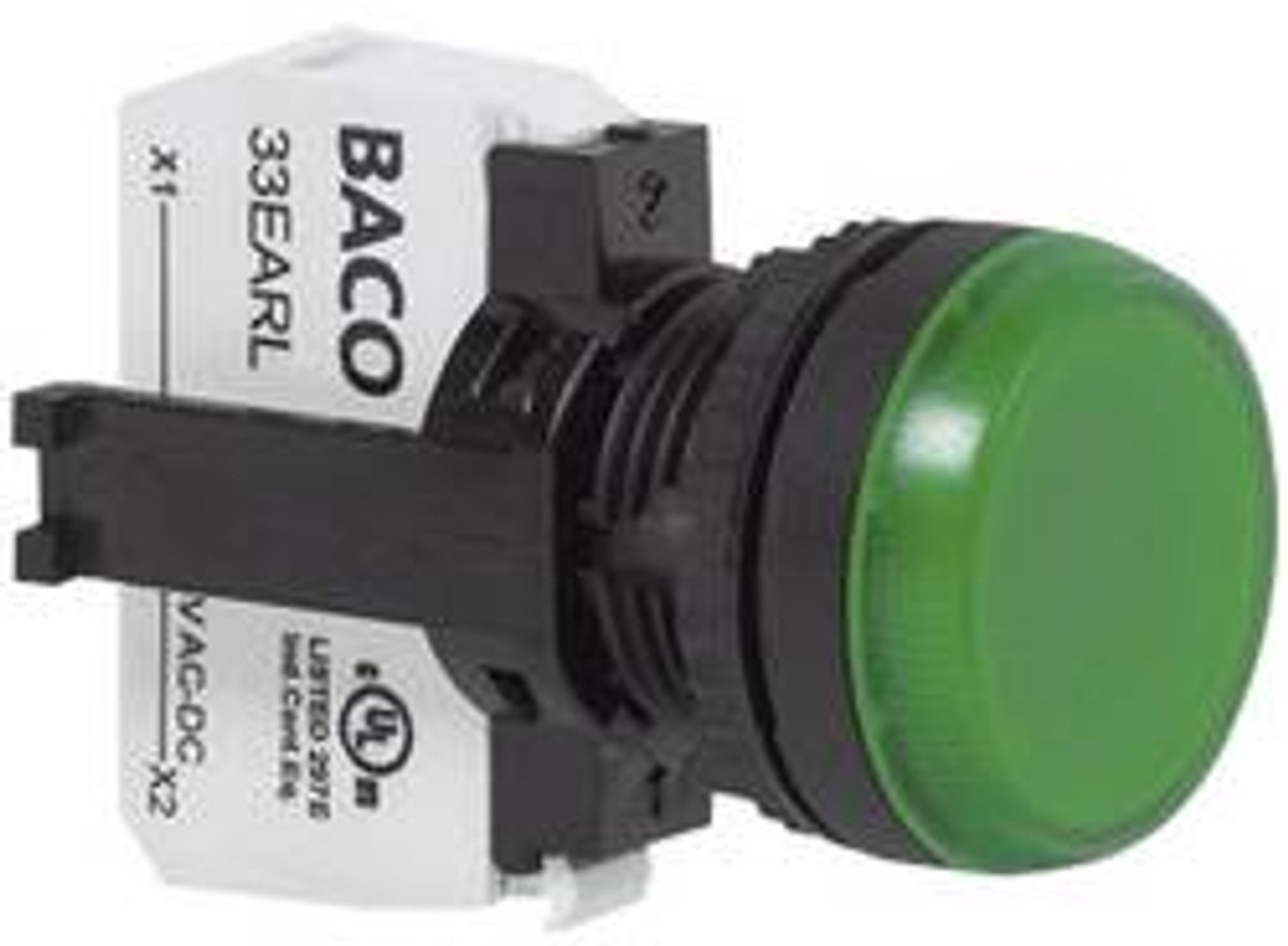 BACO L20SE20L Signallys med LED-element Grøn 24 V/DC, 24 V/AC 1 stk Piece