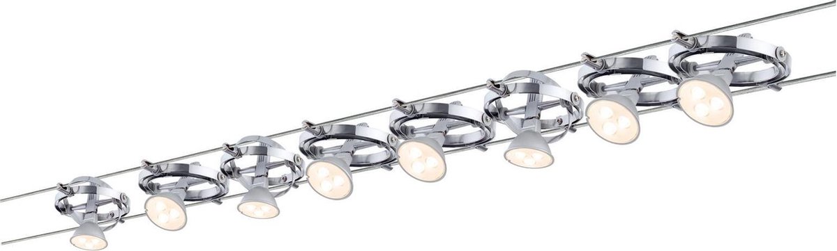 Paulmann Cardan 94153 Wire-hjemmebiografpakke GU5.3 80 W Krom, Krom (mat)