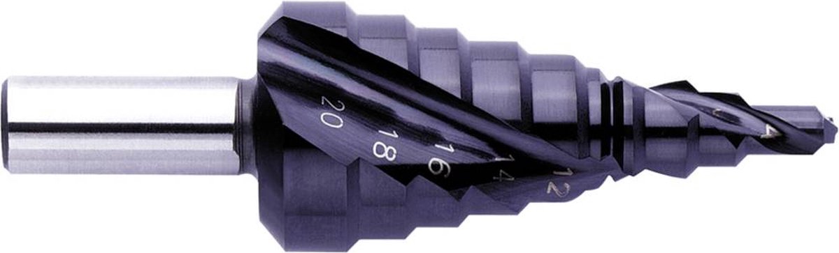 Exact 796 / 07022 HSS Trinbor Samlet længde 67 mm TiAIN 3-fladeskaft 1 stk