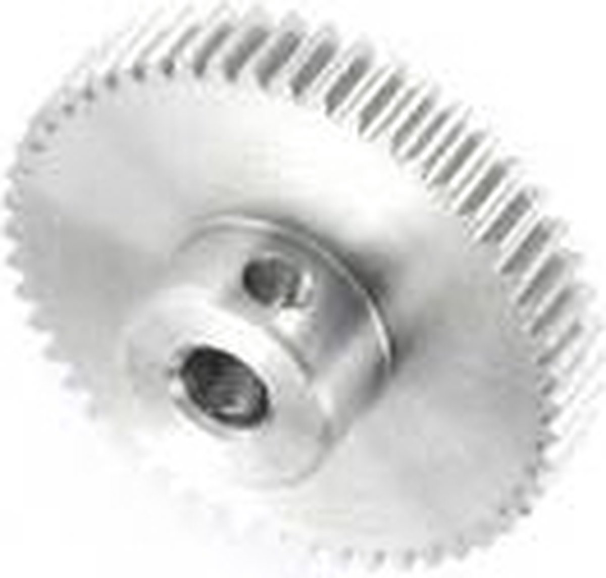 Reely Stål Cylindrisk tandhjul Modul-type: 0.5 Borings-diameter: 4 mm Antal tænder: 50