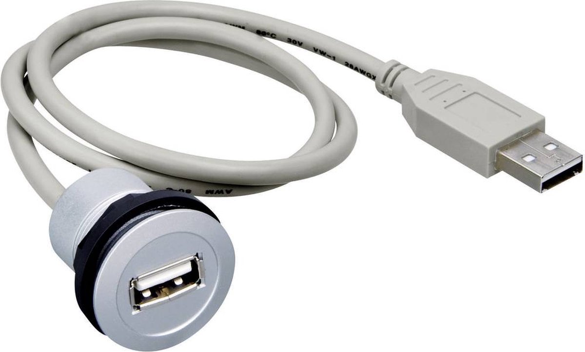 USB-stik Tilslutning, indbygning RRJ_USB_150CM RRJ_USB_150CM Schlegel Indhold: 1 stk