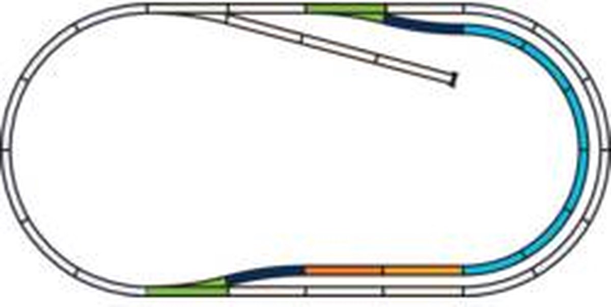 H0 Piko A-spor 55320 Udvidelsessæt 1 Set